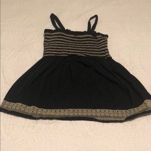Motherhood Maternity - Embroidered Babydoll Tank